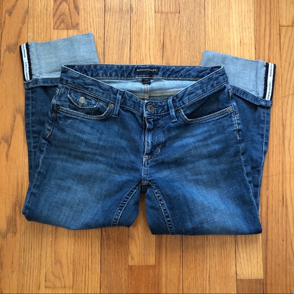 Banana Republic cuffed denim Capri - Picture 2 of 4